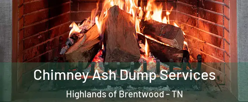 Chimney Ash Dump Services Highlands of Brentwood - TN