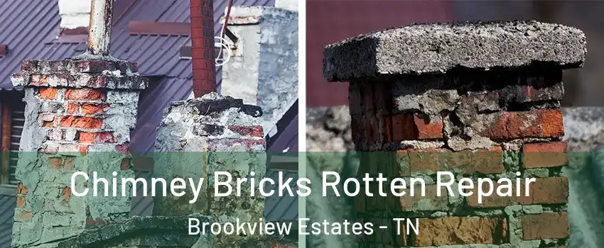 Chimney Bricks Rotten Repair Brookview Estates - TN