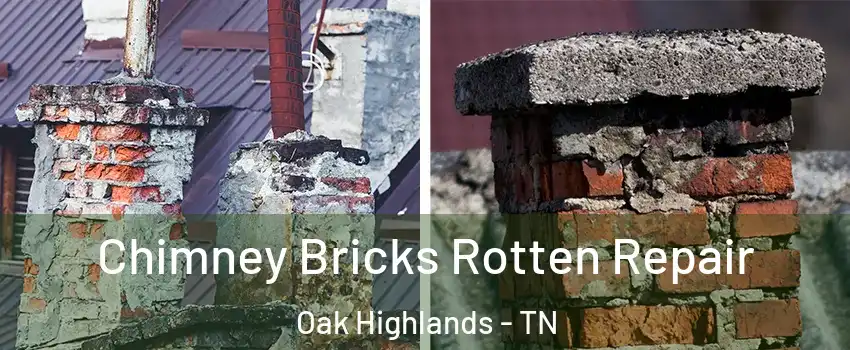 Chimney Bricks Rotten Repair Oak Highlands - TN