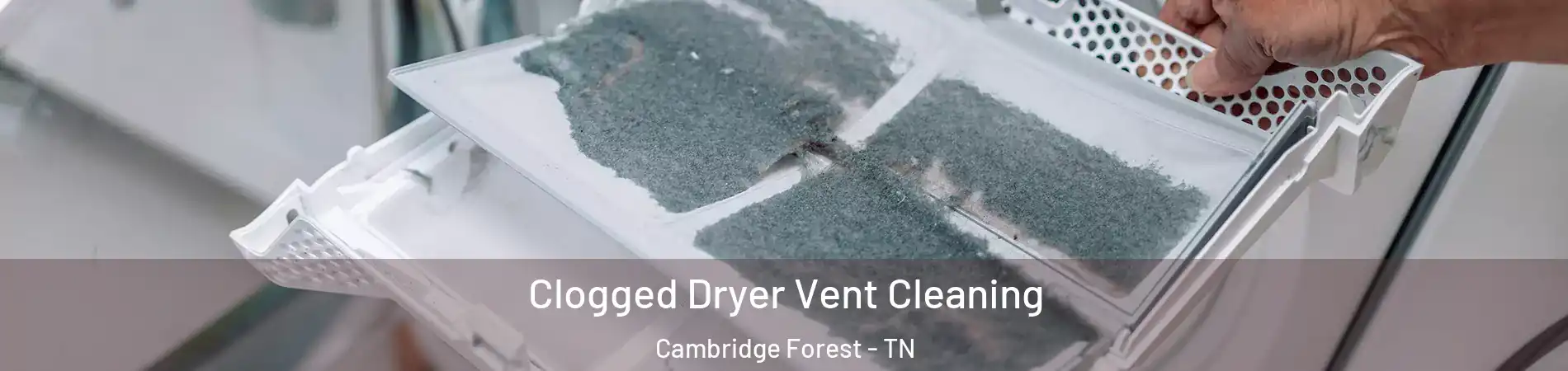 Clogged Dryer Vent Cleaning Cambridge Forest - TN