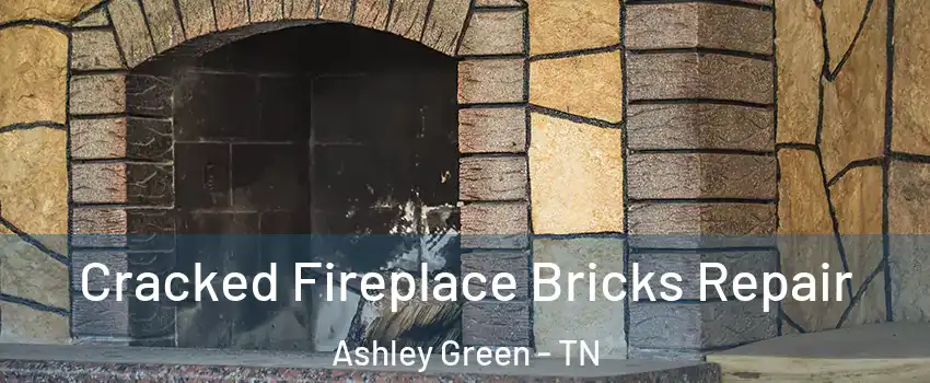 Cracked Fireplace Bricks Repair Ashley Green - TN