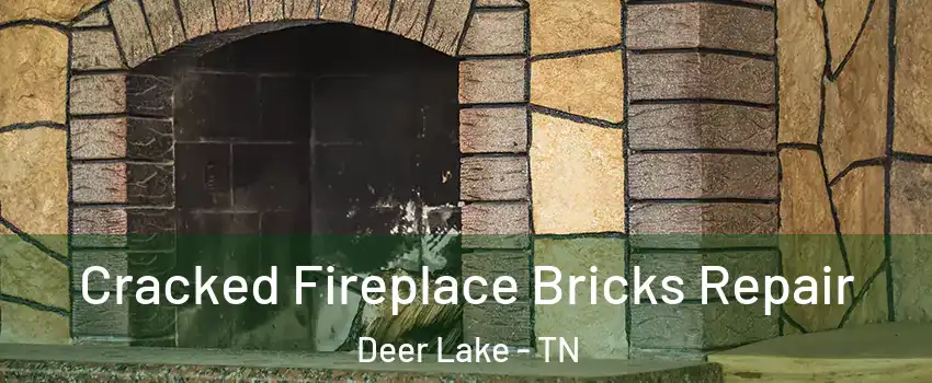 Cracked Fireplace Bricks Repair Deer Lake - TN