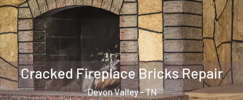 Cracked Fireplace Bricks Repair Devon Valley - TN