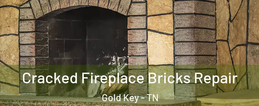 Cracked Fireplace Bricks Repair Gold Key - TN