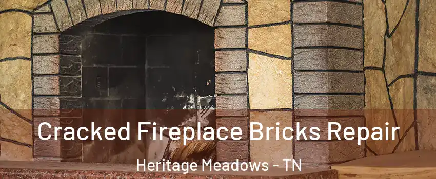 Cracked Fireplace Bricks Repair Heritage Meadows - TN