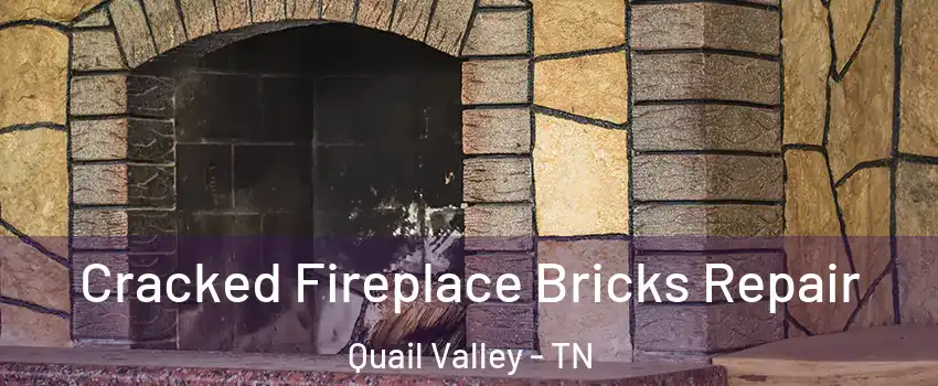 Cracked Fireplace Bricks Repair Quail Valley - TN