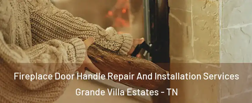 Fireplace Door Handle Repair And Installation Services Grande Villa Estates - TN