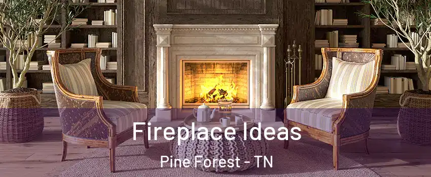 Fireplace Ideas Pine Forest - TN