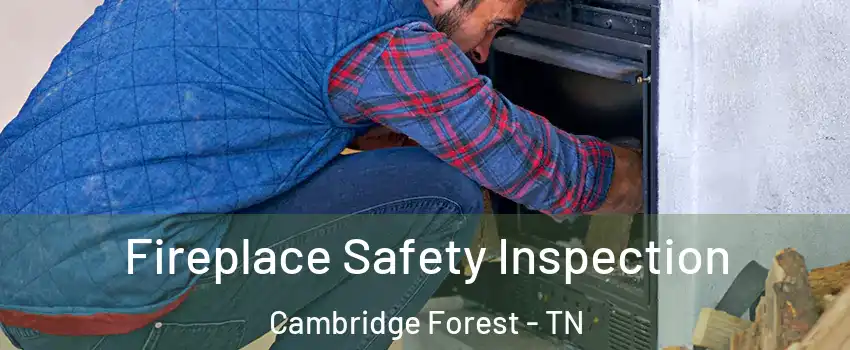 Fireplace Safety Inspection Cambridge Forest - TN