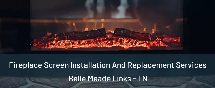 Fireplace Screen Installation And Replacement Services Belle Meade Links - TN