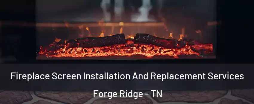 Fireplace Screen Installation And Replacement Services Forge Ridge - TN