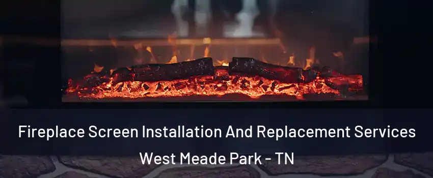 Fireplace Screen Installation And Replacement Services West Meade Park - TN