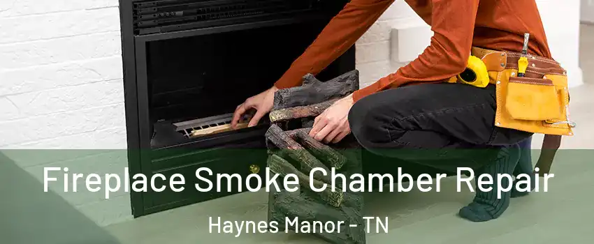 Fireplace Smoke Chamber Repair Haynes Manor - TN