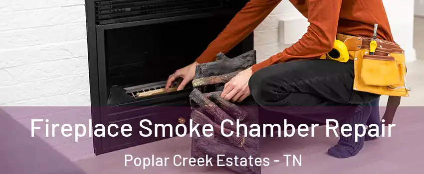 Fireplace Smoke Chamber Repair Poplar Creek Estates - TN