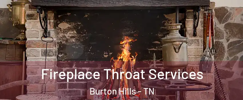 Fireplace Throat Services Burton Hills - TN