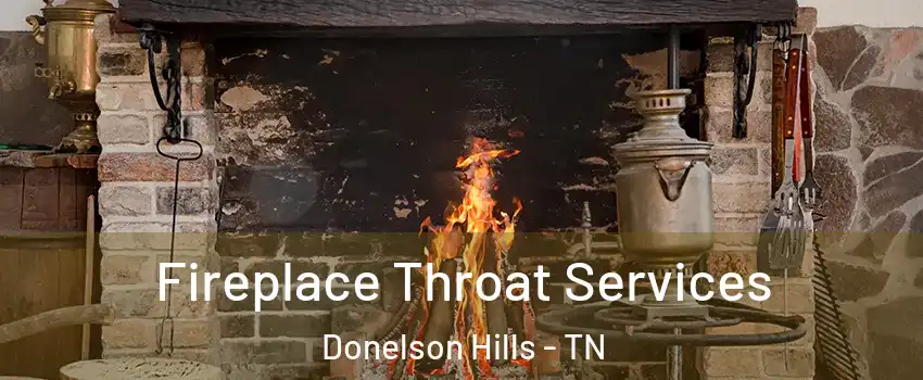 Fireplace Throat Services Donelson Hills - TN