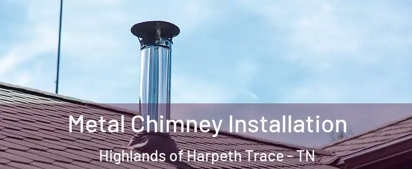 Metal Chimney Installation Highlands of Harpeth Trace - TN