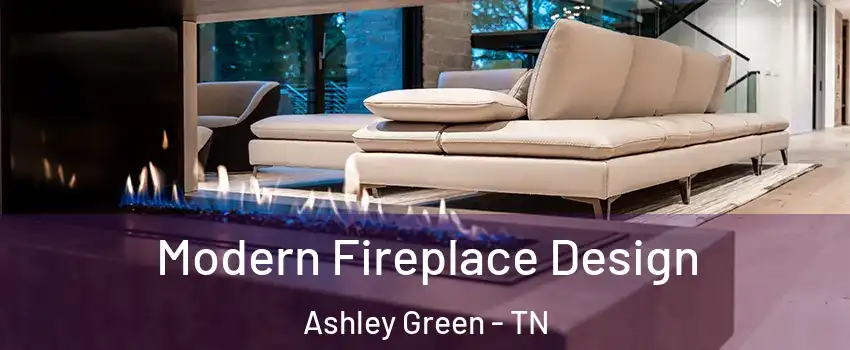 Modern Fireplace Design Ashley Green - TN