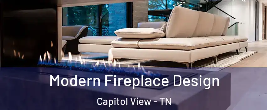 Modern Fireplace Design Capitol View - TN