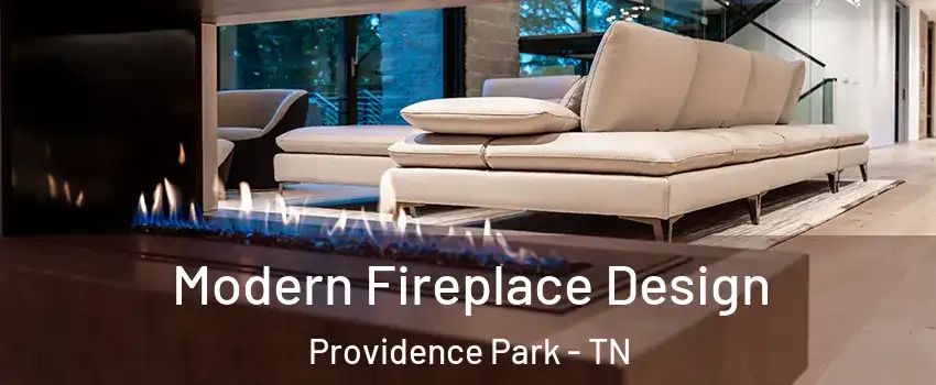 Modern Fireplace Design Providence Park - TN