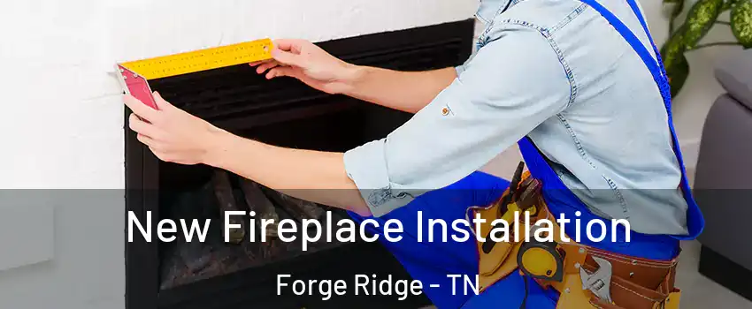 New Fireplace Installation Forge Ridge - TN