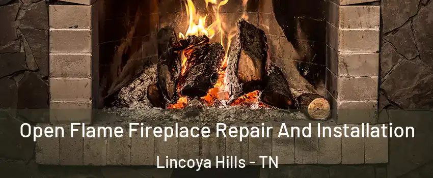 Open Flame Fireplace Repair And Installation Lincoya Hills - TN