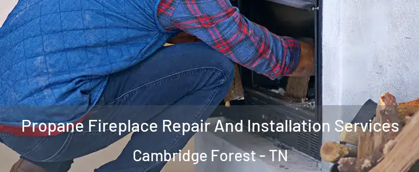 Propane Fireplace Repair And Installation Services Cambridge Forest - TN