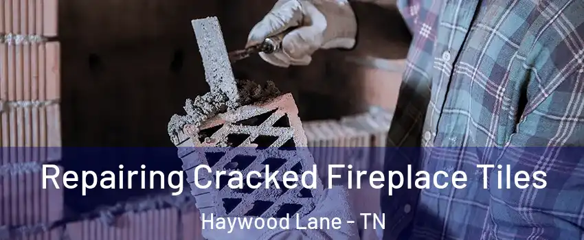 Repairing Cracked Fireplace Tiles Haywood Lane - TN